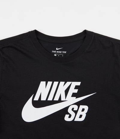 Nike SB Icon T-Shirt - Black / White