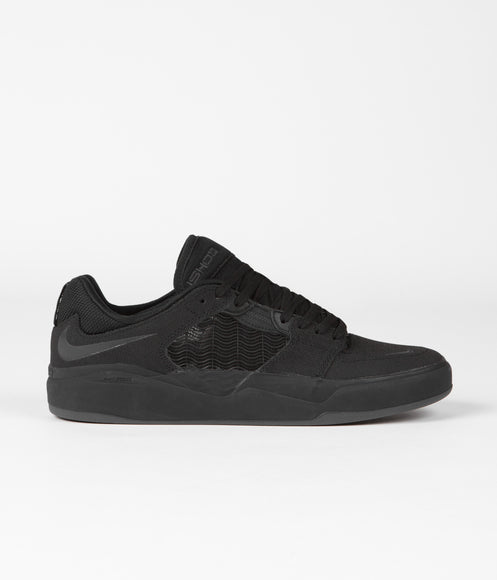 Nike SB Ishod Premium Shoes - Black / Black - Black - Black
