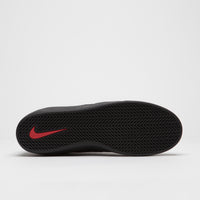 Nike SB Ishod Premium Shoes - Black / University Red - Black - Black thumbnail