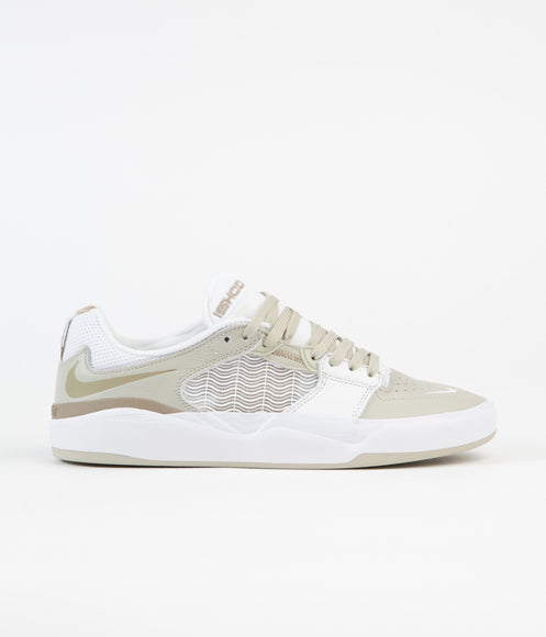 Nike SB Ishod Premium Shoes - Light Stone / Khaki - Summit White - Whi ...