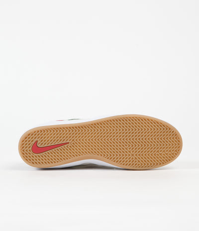 Nike SB Ishod Premium Shoes - Seafoam / University Red - Barely Green