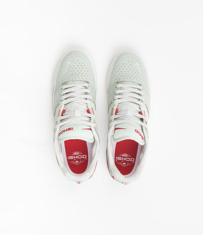 Nike SB Ishod Premium Shoes - Seafoam / University Red - Barely Green