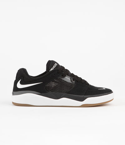 Nike SB Ishod Shoes - Black / White - Dark Grey - Black
