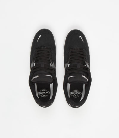 Nike SB Ishod Shoes - Black / White - Dark Grey - Black