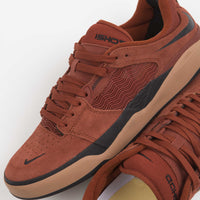 Nike SB Ishod Shoes - Rugged Orange / Black - Mineral Clay - Black thumbnail