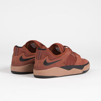 Nike SB Ishod Shoes - Rugged Orange / Black - Mineral Clay - Black thumbnail