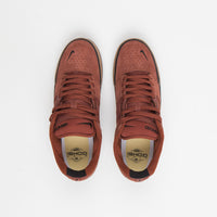 Nike SB Ishod Wair Premium Shoes, Rugged Orange Mineral Clay Black