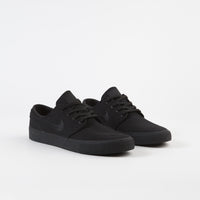 Nike SB Janoski Canvas Remastered Shoes - Black / Black - Black - Black thumbnail