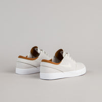 Nike SB Stefan Janoski Leather Shoes - Ivory / Light Bone - Hazelnut thumbnail