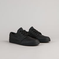 Nike SB Stefan Janoski Leather Shoes - Black / Black - Anthracite thumbnail