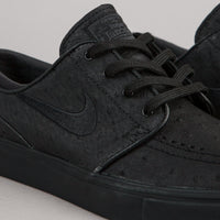 Nike SB Stefan Janoski Leather Shoes - Black / Black - Anthracite thumbnail