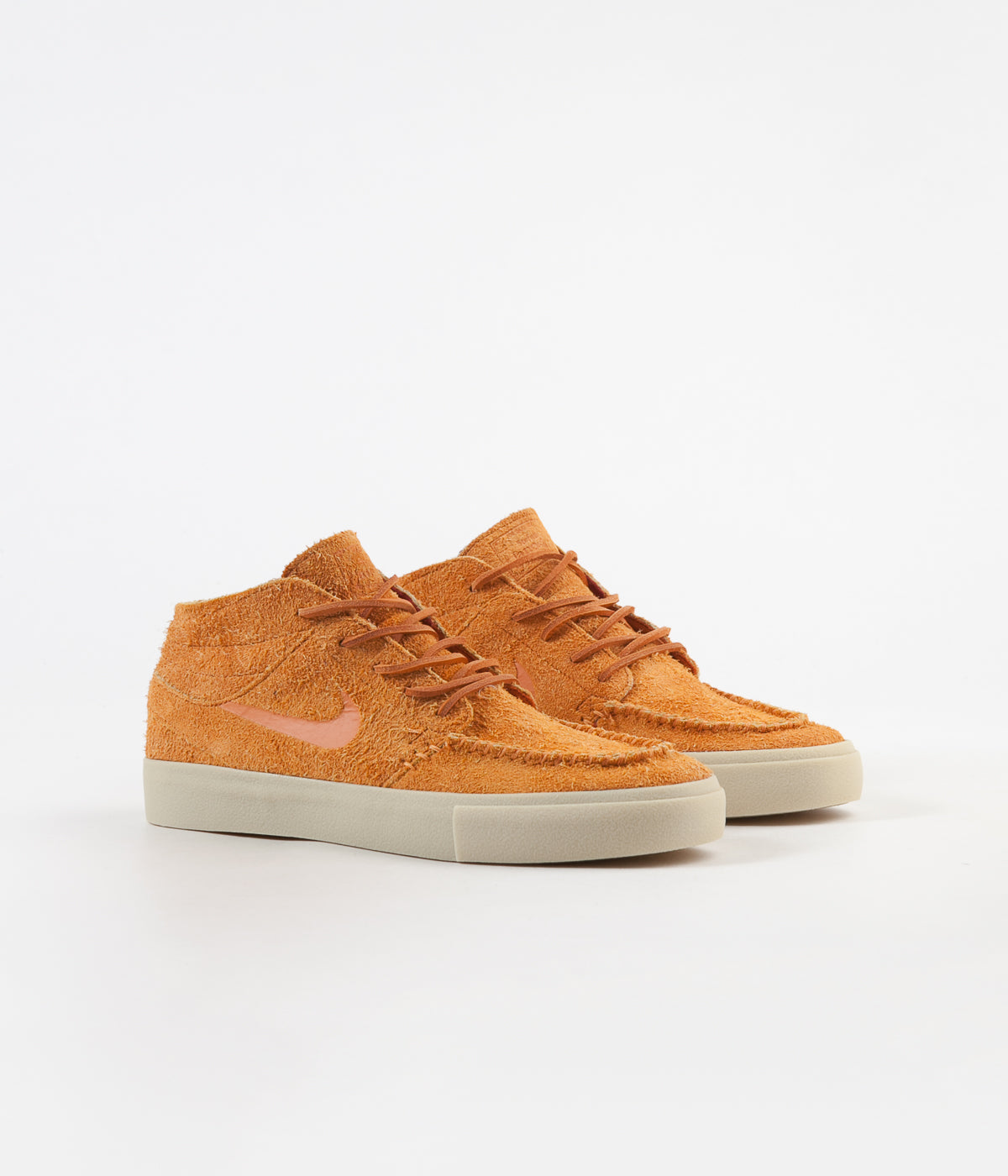 Nike SB Janoski Mid Crafted Shoes Cinder Orange Cinder Orange