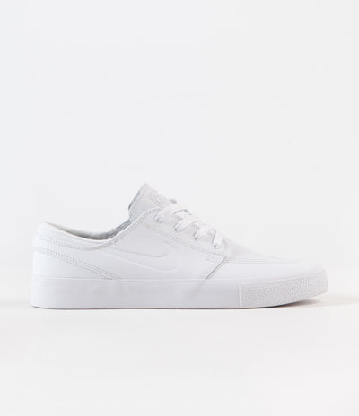 Nike SB Janoski Remastered Premium Shoes - White / White - White