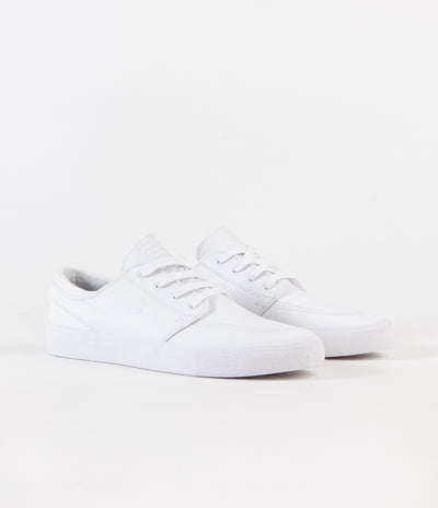 Nike SB Janoski Remastered Premium Shoes - White / White - White