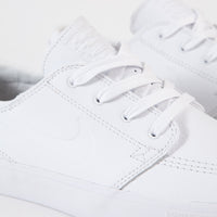 Nike SB Janoski Remastered Premium Shoes - White / White - White thumbnail