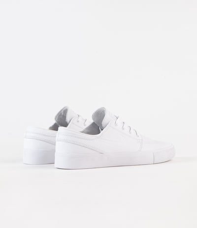 Nike SB Janoski Remastered Premium Shoes - White / White - White