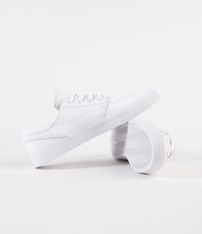 Nike SB Janoski Remastered Premium Shoes - White / White - White
