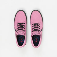 Nike SB Janoski Remastered Shoes - Pink Rise / Black - Pink Rise - Newsprint thumbnail