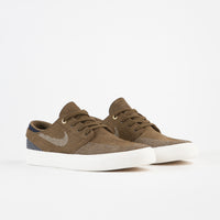 Nike SB Janoski RM Premium Shoes - Yukon Brown / Sail - Mystic Navy thumbnail
