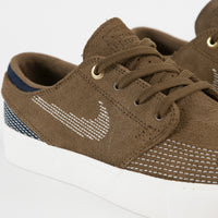 Nike SB Janoski RM Premium Shoes - Yukon Brown / Sail - Mystic Navy thumbnail