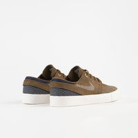 Nike SB Janoski RM Premium Shoes - Yukon Brown / Sail - Mystic Navy thumbnail