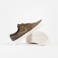 Nike SB Janoski RM Premium Shoes - Yukon Brown / Sail - Mystic Navy thumbnail