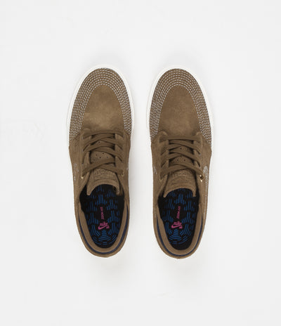Nike SB Janoski RM Premium Shoes - Yukon Brown / Sail - Mystic Navy