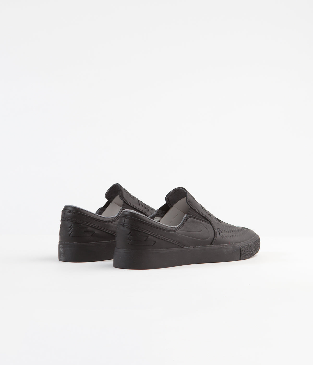 Nike SB Janoski Slip On Remastered Crafted Shoes - Black / Black - Bla | Flatspot