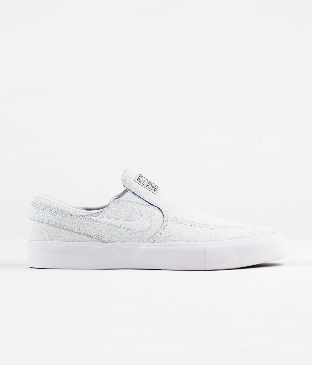 Nike SB Janoski Slip On Remastered Premium Shoes - White / White - Gam ...