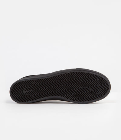 Nike SB Janoski Slip On Remastered Shoes - Black / Black - Black - Black