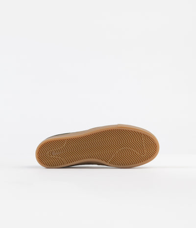 Nike SB Janoski Slip On Remastered Shoes - Medium Olive / White - Medium Olive