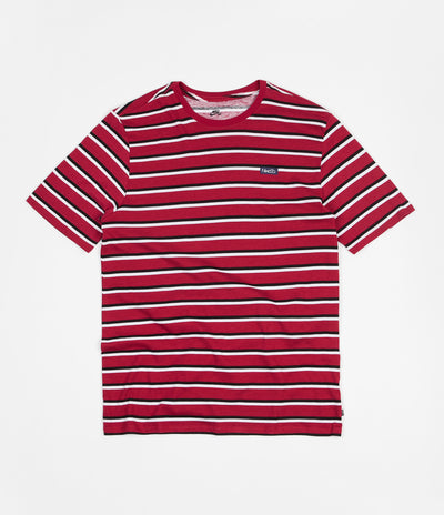 Nike SB JDI Stripe T-Shirt - White / Red Crush / Red Crush