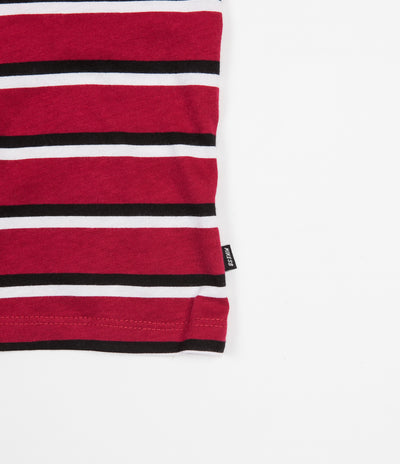 Nike SB JDI Stripe T-Shirt - White / Red Crush / Red Crush