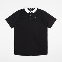 Nike SB Jersey Polo Shirt - Black / White / Black thumbnail