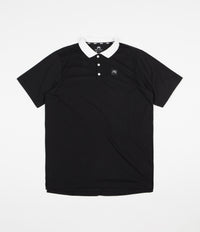 Nike SB Jersey Polo Shirt - Black / White / Black