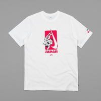 Nike SB Karate T-Shirt in White and Rush Pink thumbnail