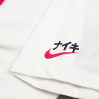 Nike SB Karate T-Shirt in White and Rush Pink thumbnail