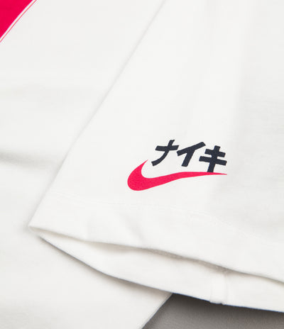Nike SB Karate T-Shirt - White / Rush Pink