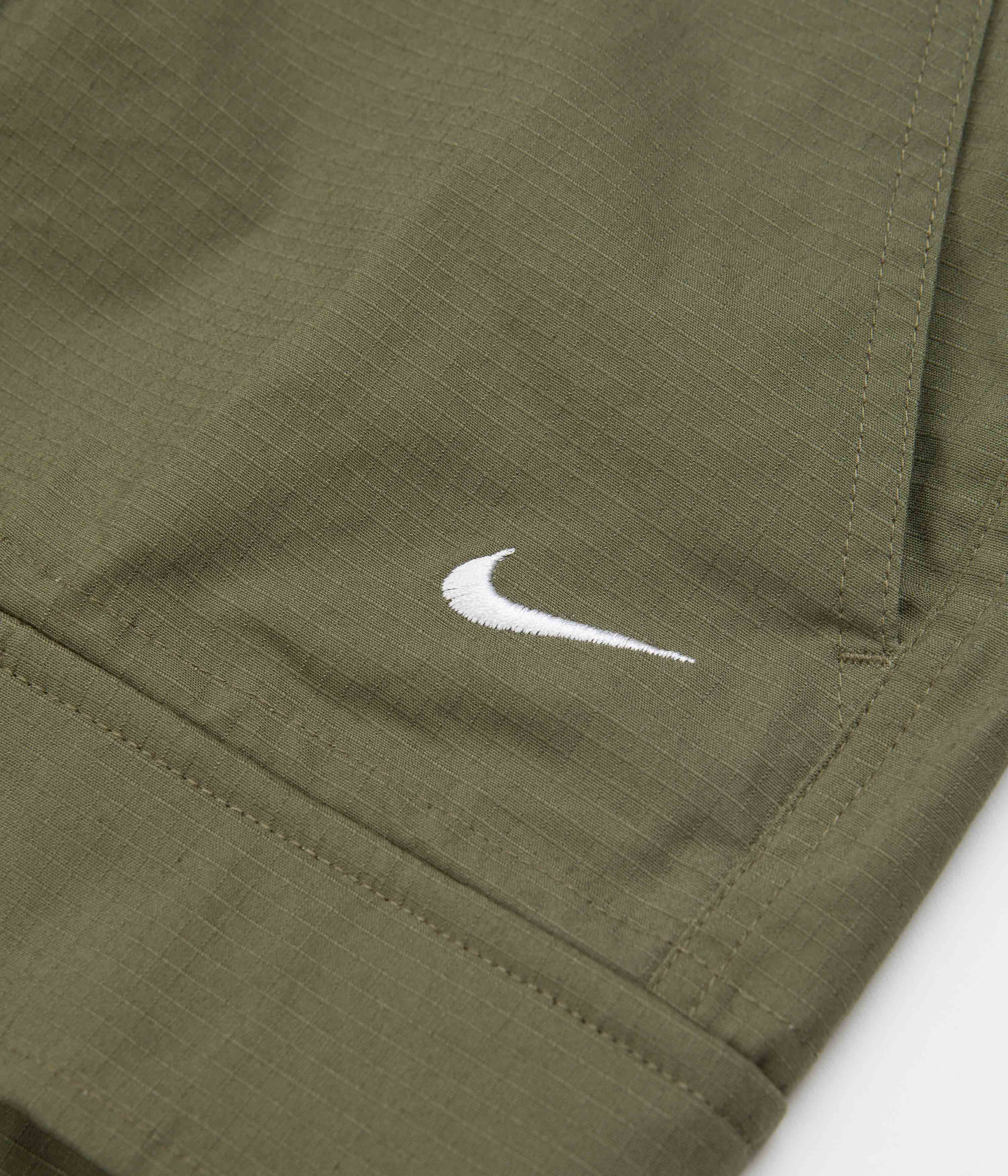 Nike SB Kearny Cargo Pants - Medium Olive / White | Flatspot
