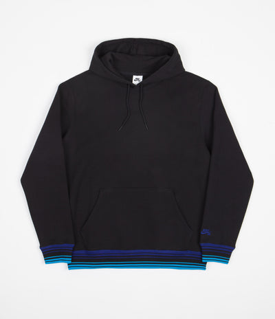 Nike SB LBR Hoodie - Black / Laser Blue / Deep Royal Blue