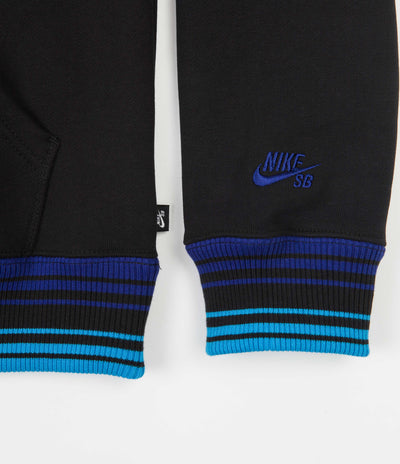 Nike SB LBR Hoodie - Black / Laser Blue / Deep Royal Blue