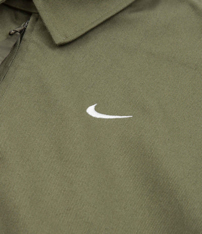 Nike SB Lightweight Jacket - Medium Olive / White