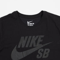 Nike SB Logo T-Shirt - Black / Black thumbnail