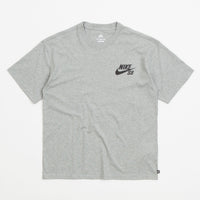 Nike SB Logo T-Shirt - Dark Grey Heather / Black thumbnail