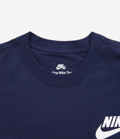 Nike SB Logo T-Shirt - Midnight Navy
