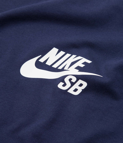 Nike SB Logo T-Shirt - Midnight Navy