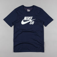 Nike SB Logo T-Shirt - Obsidian / Obsidian / Light Silver thumbnail
