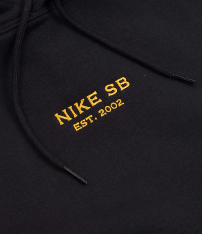 Nike SB Luxury Hoodie - Black / Gold / Gold