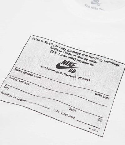 Nike SB Magcard T-Shirt - White