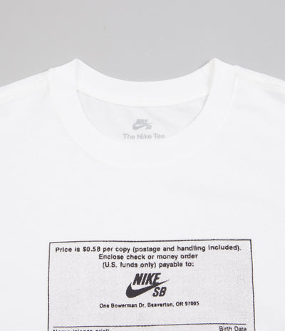 Nike SB Magcard T-Shirt - White